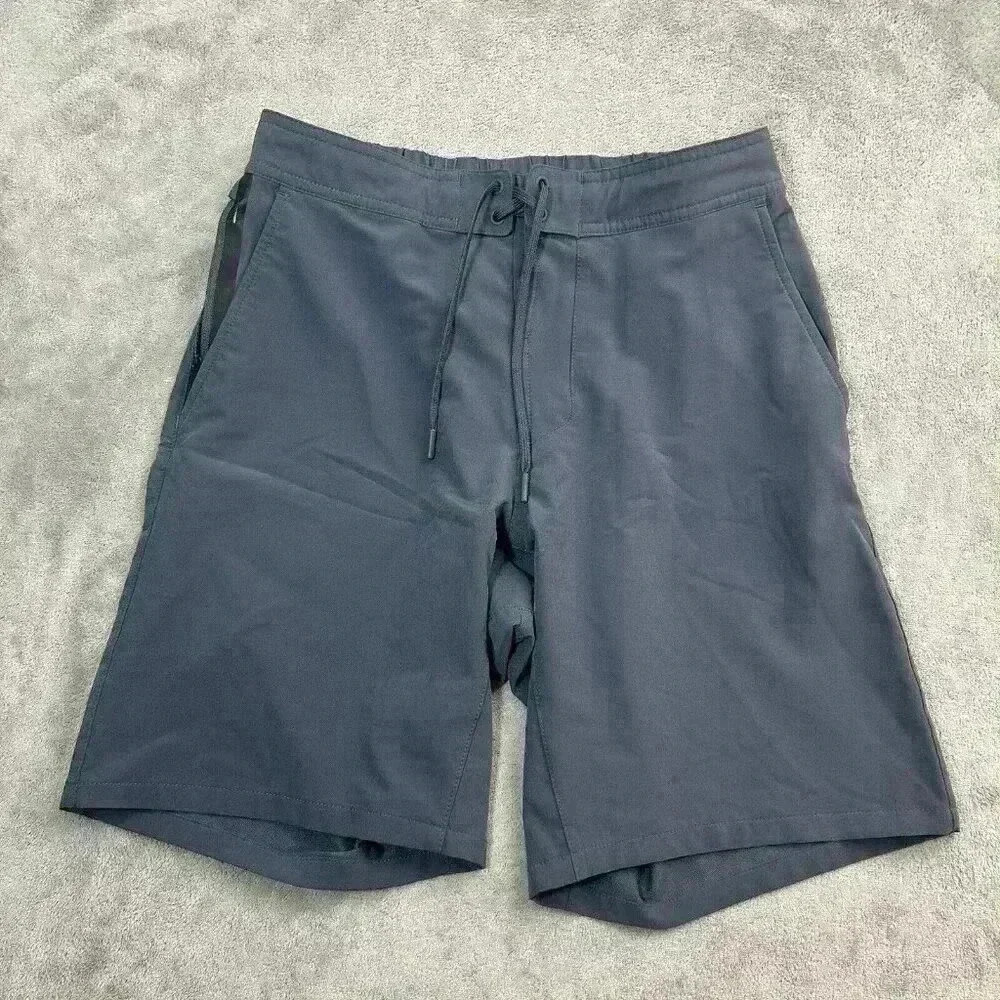 Ten Thousand Shorts Mens Small Blue The Foundation 9” Training Gym Athletic Logo